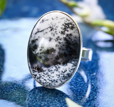 Dendritic Agate Ring - One of a Kind