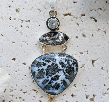 Russian Dendritic Pendant - One of a Kind