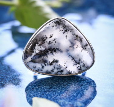 Dendritic Agate Ring - One of a Kind