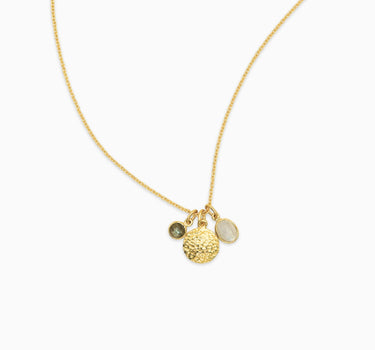 24K Gold Vermeil Halo Necklace