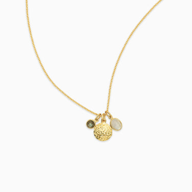 24K Gold Vermeil Halo Necklace