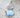 Larimar & Freshwater Pearl Pendant - One of a Kind
