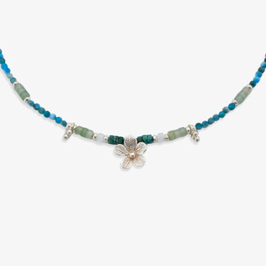 Blue Blossom Necklace