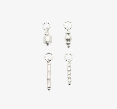 Silver Beads Charms