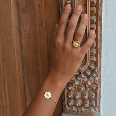 24K Gold Vermeil Solara Ring