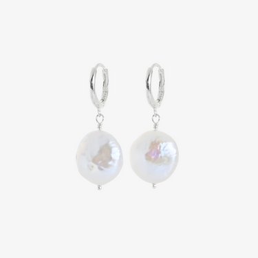 Pacific Pearl Hoop Earrings