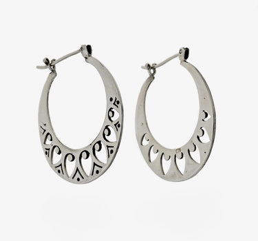 Summer Rain Hoop Earrings