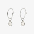 Petite Moonstone Droplets Earrings