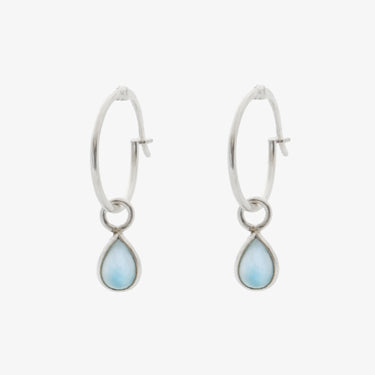 Petite Larimar Droplets Earrings