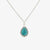 Turquoise Tear Necklace