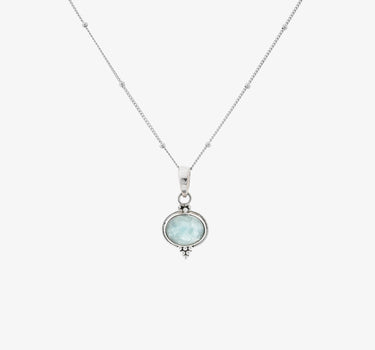 Classic Aquamarine Necklace