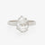 Raw Herkimer Diamond Ring