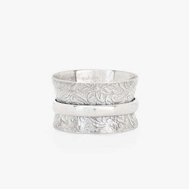 Flowers Spinner Ring