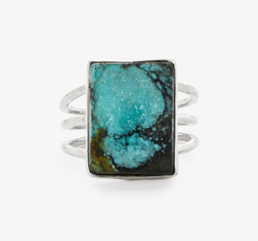 Turquoise Block Ring