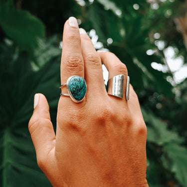 Turquoise Pebble Ring