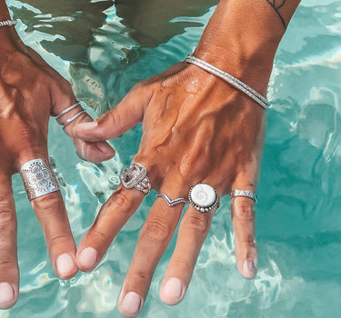 Boho-Bangle-silver-river-nomad