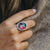 Anya Pink Turquoise Ring