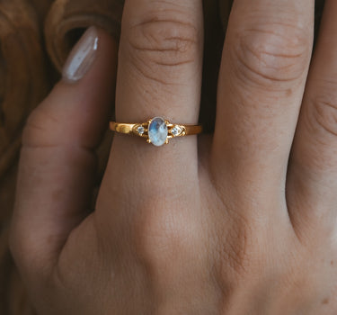 24K Gold Vermeil Aluna Ring