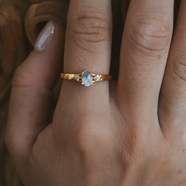 24K Gold Vermeil Aluna Ring