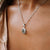 Mermaid Herkimer Diamond Necklace