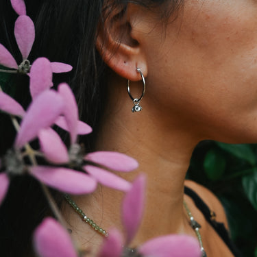 Pansy Earrings