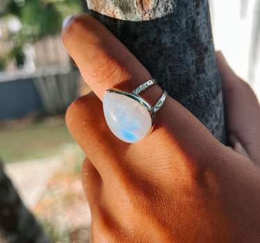 Ethereal Moonstone Ring