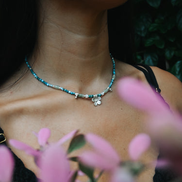 Blue Blossom Necklace
