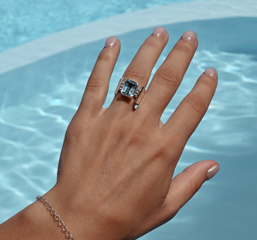 Calypso Topaz Ring