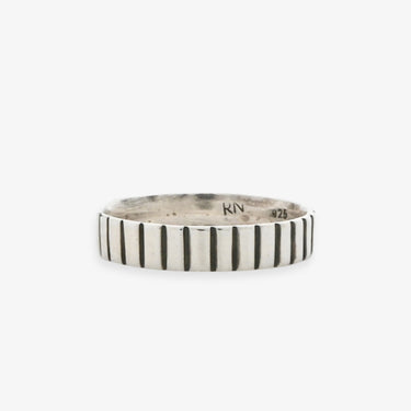 Striped Band Ring