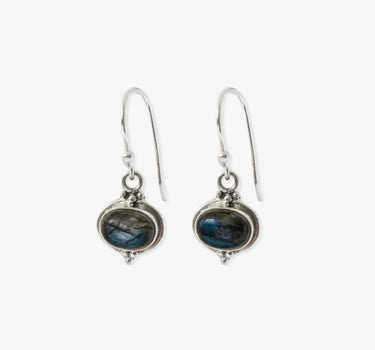 Classic Labradorite Earrings