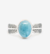 Freedom-Larimar-Ring