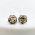 Citrine Dotted Studs