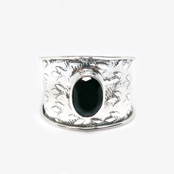 925 Sterling Silver Black Onyx Stone Bronze Lotus Patterned Men's Ring, Men  Ring, Stylish Silver Ring - Etsy | Onyx ring men, Rings for men, Black onyx  stone