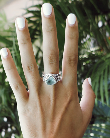 Mermaid-Aquamarine-Ring