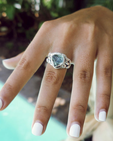 Mermaid-Aquamarine-Ring