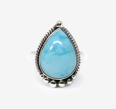 Larimar Tear Ring