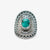 Turquoise Medallion Ring